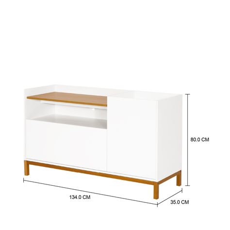 Imagem com medidas do produto GRANT BUFFET 2 PORTAS 134X45