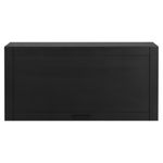 Preto - ARMÁRIO SUPERIOR 1,20 M 1 PORTA BASCULANTE LOGBOX
