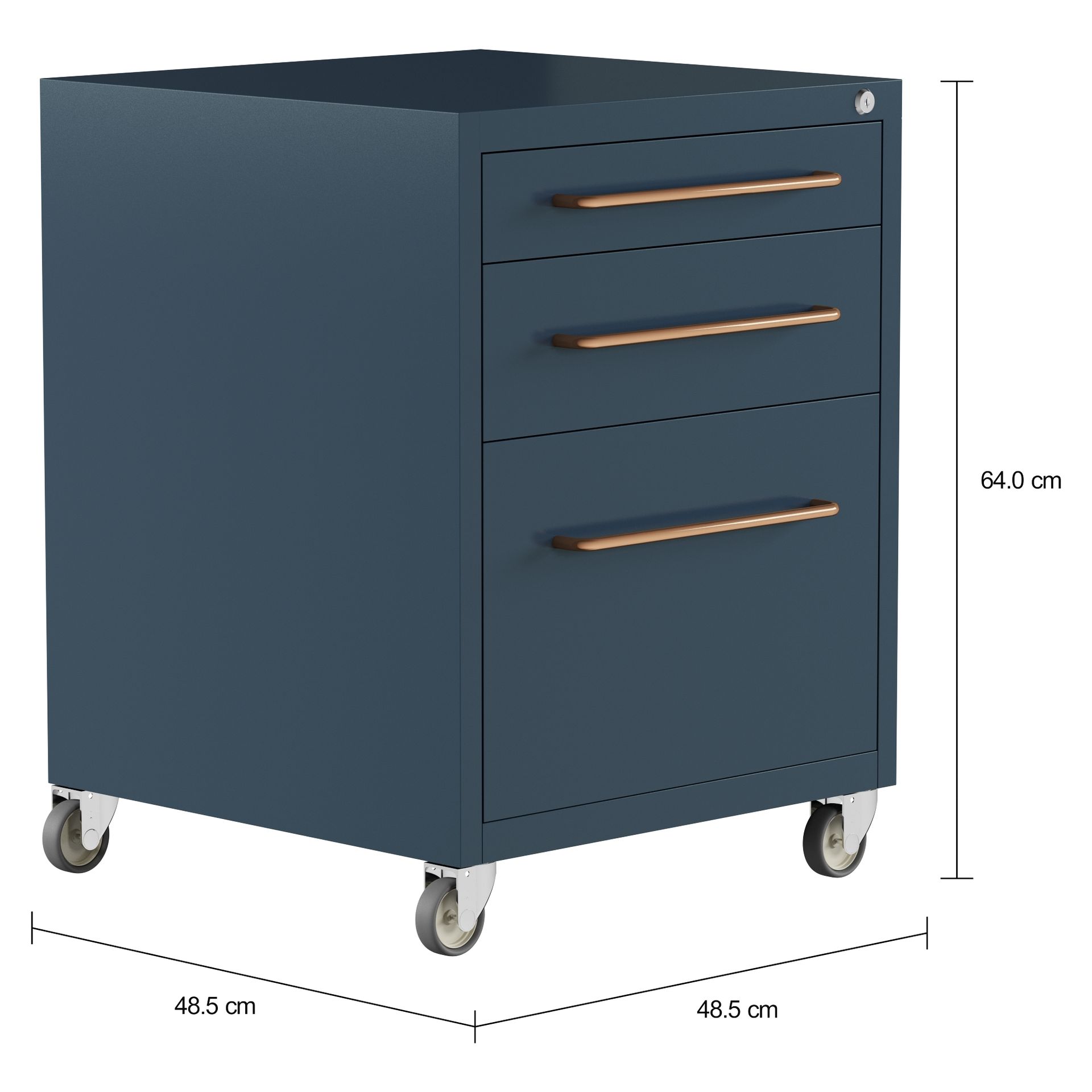 ROLLINGS-GAVETEIRO-3GV-C-PUXADOR-ULTRAMARINE-PROFUNDO-COBRE-_MED0
