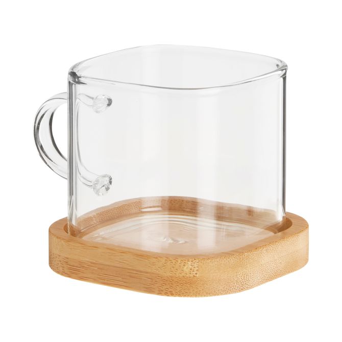 Xícara Café Quadrado 100 Ml Bamboo