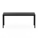 Preto - MESA 1,80 M X 95 CM TAMPO MADEIRA METRIC