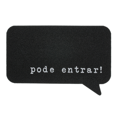 CAPACHO 40 CM X 60 CM PODE ENTRAR