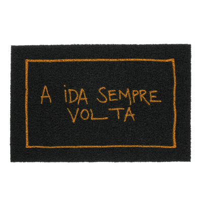 CAPACHO 40 CM X 60 CM IDA - SEMPRE VOLTA