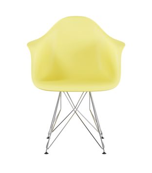 Imagem com medidas do produto EAMES TOWER CADEIRA C/BRAÇOS