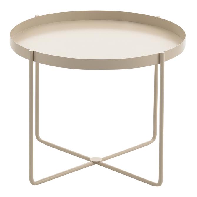 Mesa Lateral Redonda 50 Cm Piriz