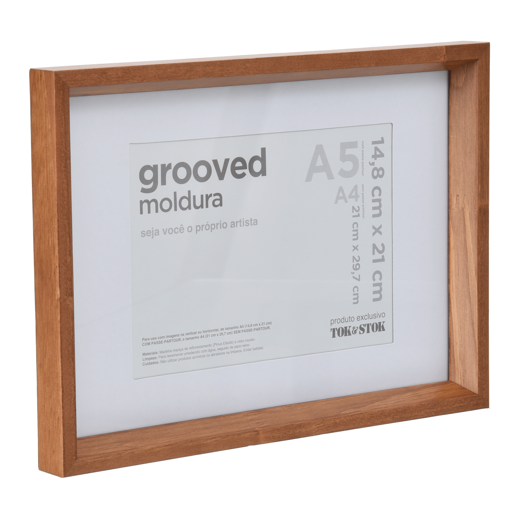 ホルスティー　ポスター&フレーム　アクタス MOLDURA A5 14 CM X 21 CM GROOVED NOZES | Tok&Stok