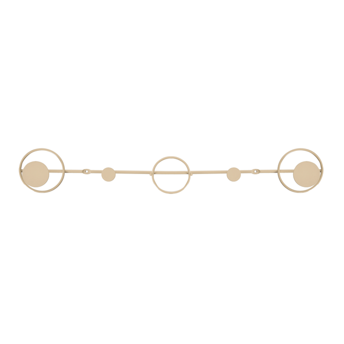 Cabideiro De Parede Com 5 Ganchos Hoop Hook