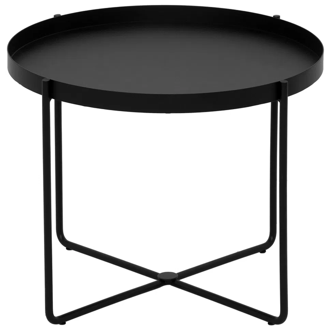 Mesa Lateral Redonda 50 Cm Piriz