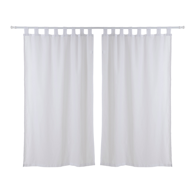 Cortina 2 Peças 1,30 M X 2,30 M Voil Lumiére