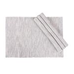 Natural - LUGAR AMERICANO TECIDO COM 4 PEÇAS IGARAPÉ