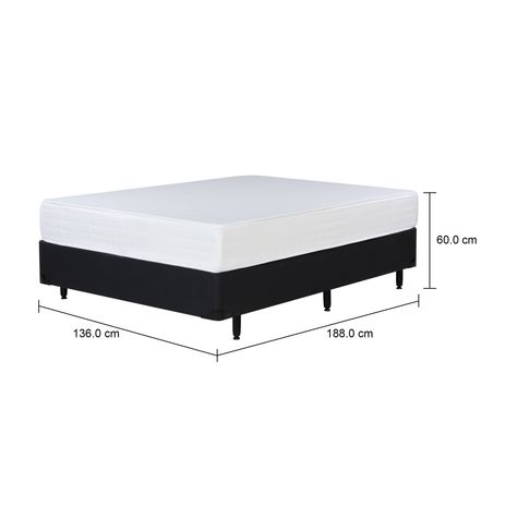 Imagem com medidas do produto MAX FIRST BONNELL CAMA BOX CASAL 138