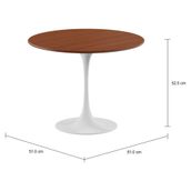 MESA-LATERAL-REDONDA-51CM-MADEIRA-BRANCO-BRILHANTE-NOZES-_MED0