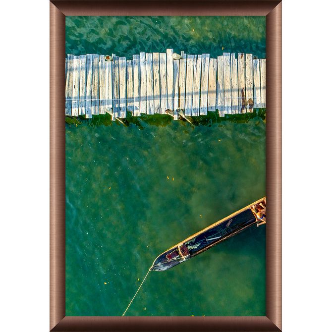 Quadro À Beira I 35 Cm X 50 Cm