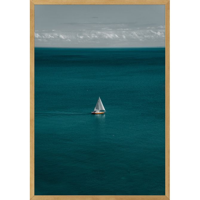 Quadro Ao Mar Ii 35 Cm X 50 Cm
