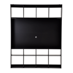 Preto - ESTANTE PARA TV DE ATÉ 60 POLEGADAS 2,12 M X 1,70 M CÉLULA