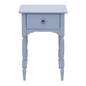 BLEU CENDRÉ - MESA DE CABECEIRA 1 GAVETA CAMPAGNE