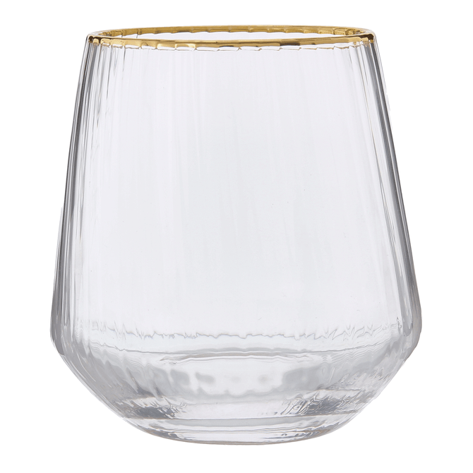 Copo On The Rocks 330 Ml Rutilo Dourado