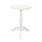 Branco provence - MESA LATERAL REDONDA 45 CM PILLIER