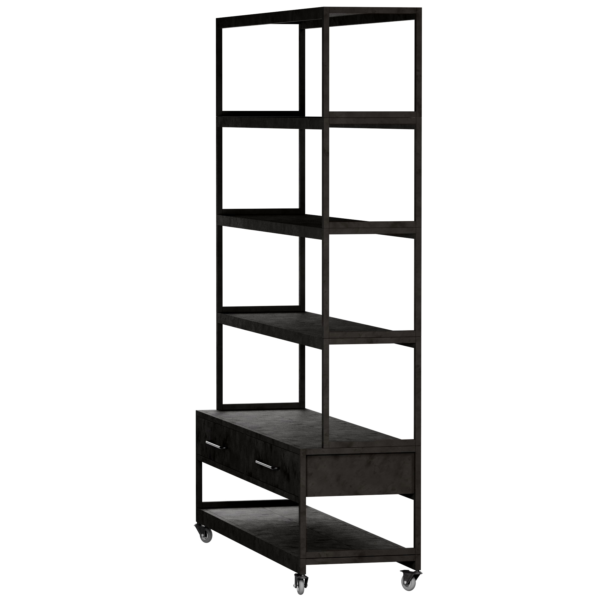 BRÁS ESTANTE 2GV. 153X130 C/RODÍZIOS | Tok&Stok