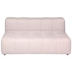 Mixy quartzo rosa - SOFÁ MODULAR 2 LUGARES SOFO
