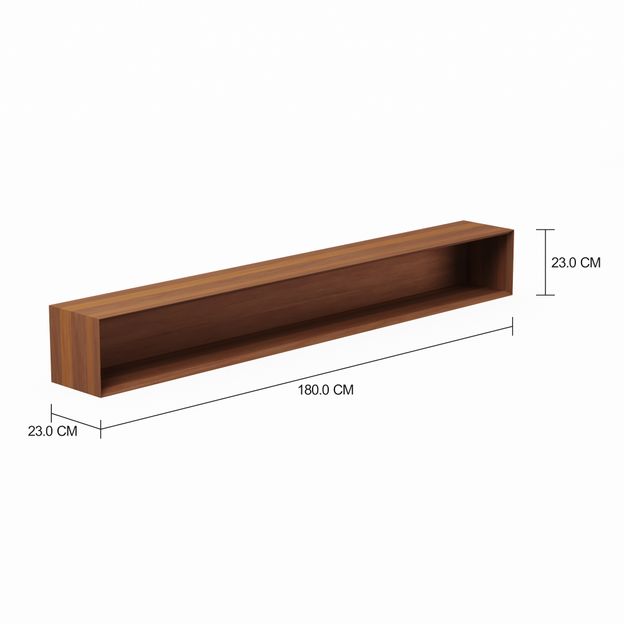 NICHO 23 CM X 1,80 M X 23 CM PILOTIS NOZES | Tok&Stok