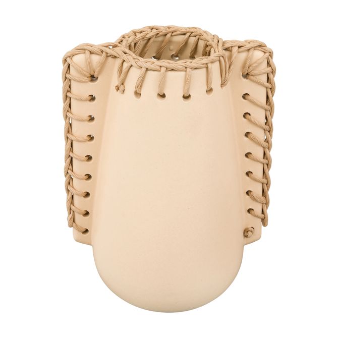 Vaso Decorativo 24 Cm Crochetando