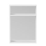 Branco - ESPELHO 1 PRATELEIRA 60 CM X 84 CM LIVA