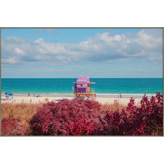 Quadro Miami Beach Ii 1,20 M X 80 Cm