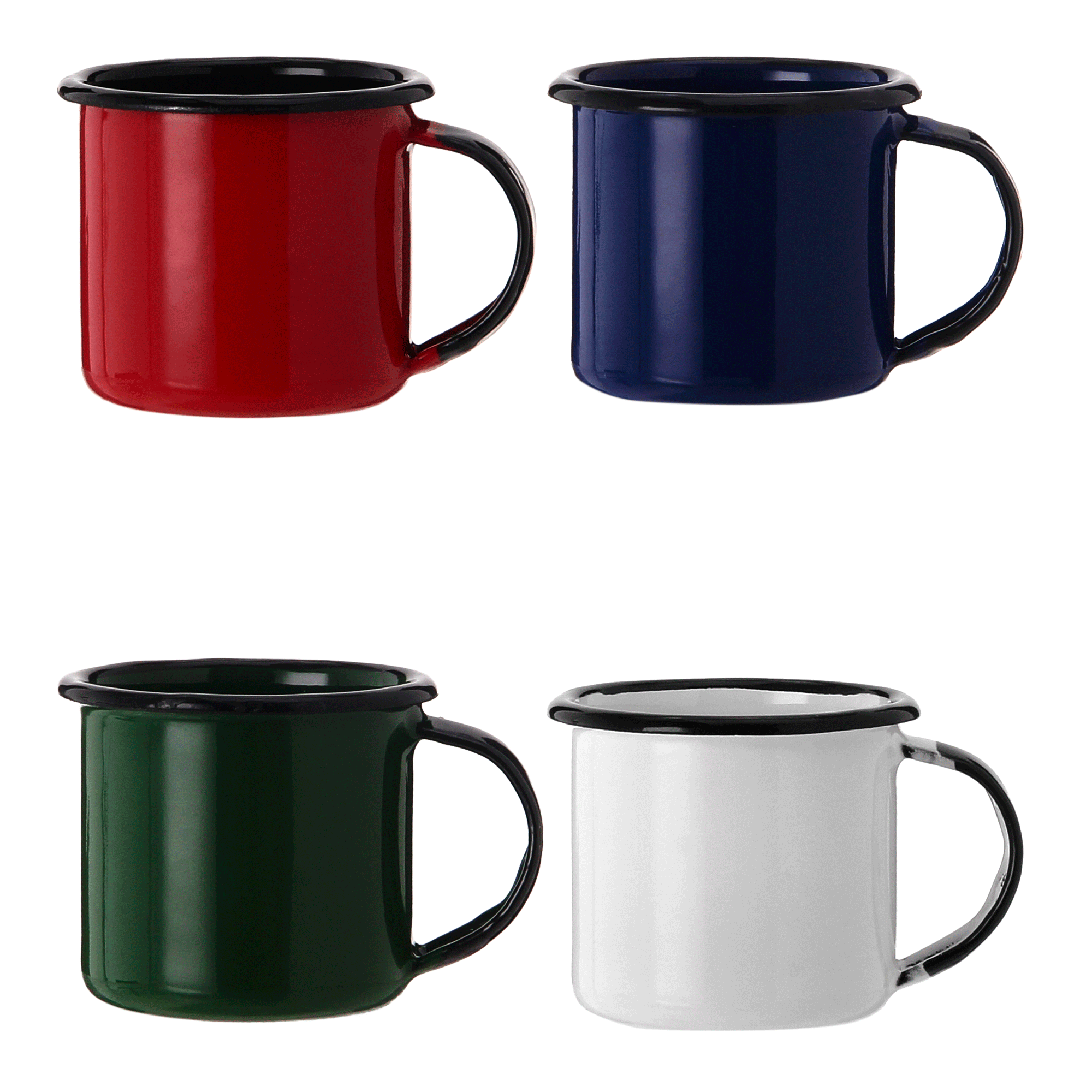 CONJUNTO COM 4 CANECAS PARA CAFÉ 70 ML ZEZÉ MULTICOR | Tok&Stok