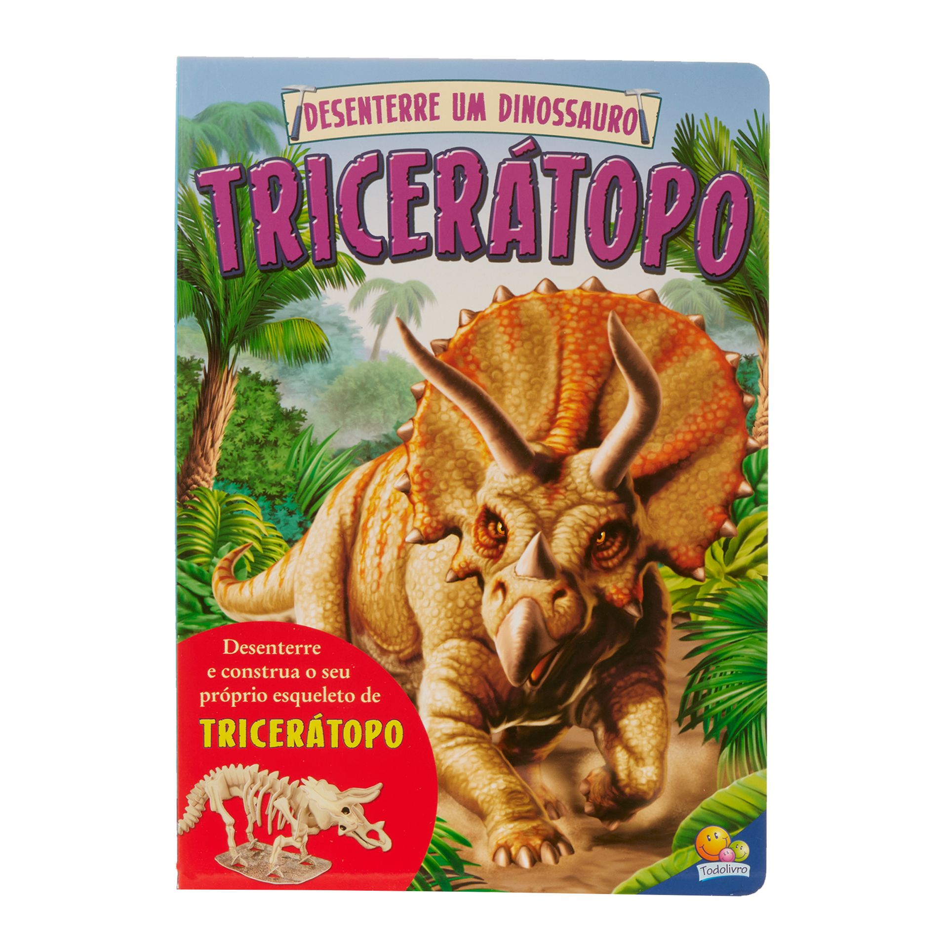 DESENTERRE-UM-DINOSSAURO--TRICERATOPO-MULTICOR-DESENTERRE-UM-DINOSSAURO--TRICER-TOPO_ST0