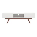 Branco - RACK 2 PORTAS 1,60 M X 42 CM VINCENT