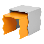 SORBET DE MANGA - MESA LATERAL CONJUNTO COM 2 PEÇAS BLOBS