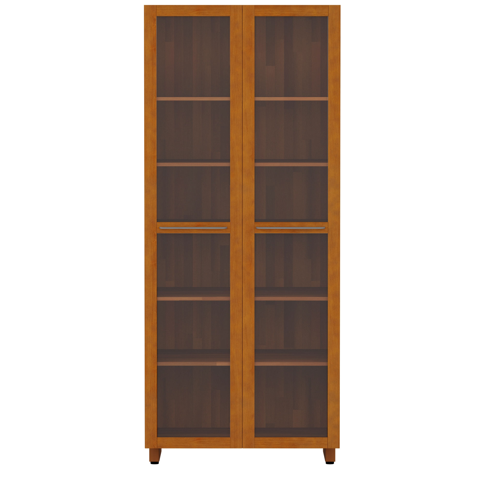 PANELEIRO 2 PORTAS 80 CM X 1,95 M GOURMET INCOLOR/NOZES | Tok&Stok