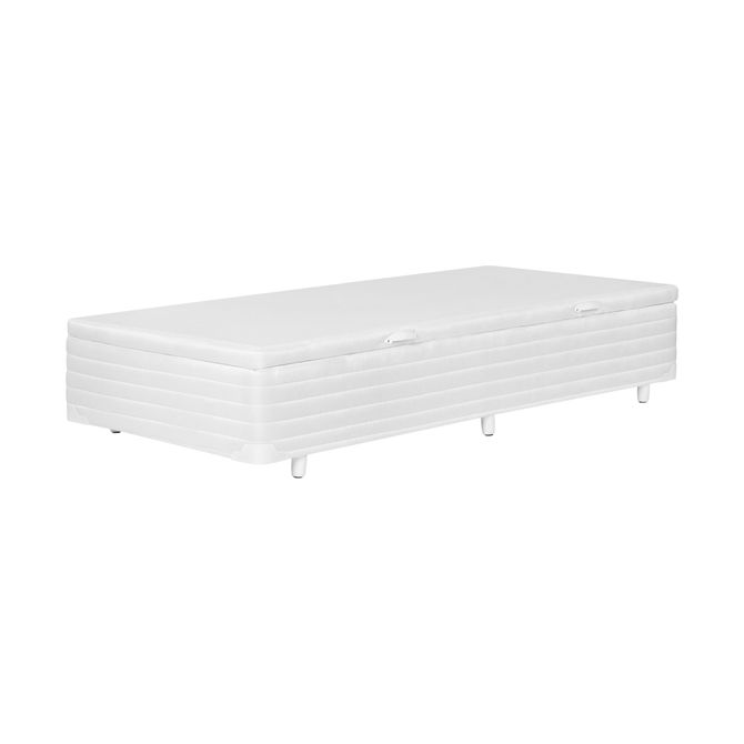 Base Para Cama Box Solteiro 88 Cm X 1,88 M Com Baú Max