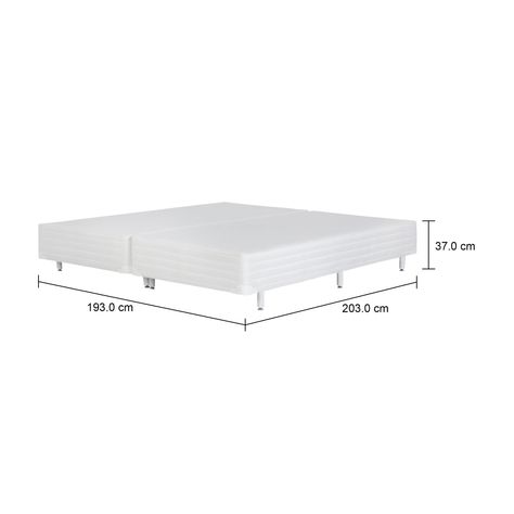 Imagem com medidas do produto BASE PARA CAMA BOX KING 1,93 M X 2,03 M MAX