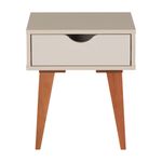 Nozes - MESA DE CABECEIRA 1 GAVETA LIN