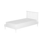 Branco - CAMA DE SOLTEIRO 98 CM SKAND