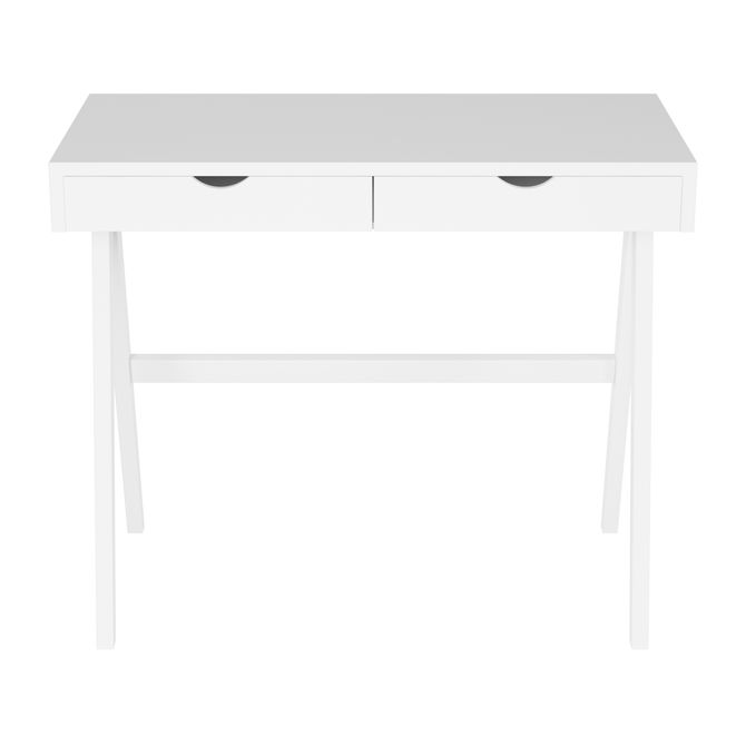 Escrivaninha 2 Gavetas 90 Cm X 45 Cm Crab