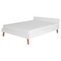 Branco - CAMA DE CASAL 1,38 M LIN