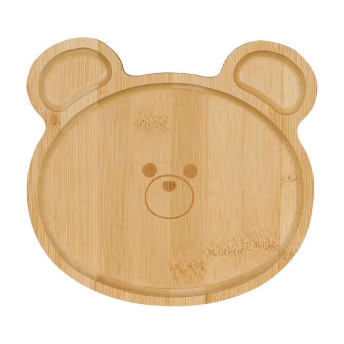Prato Infantil Bamboo Bear