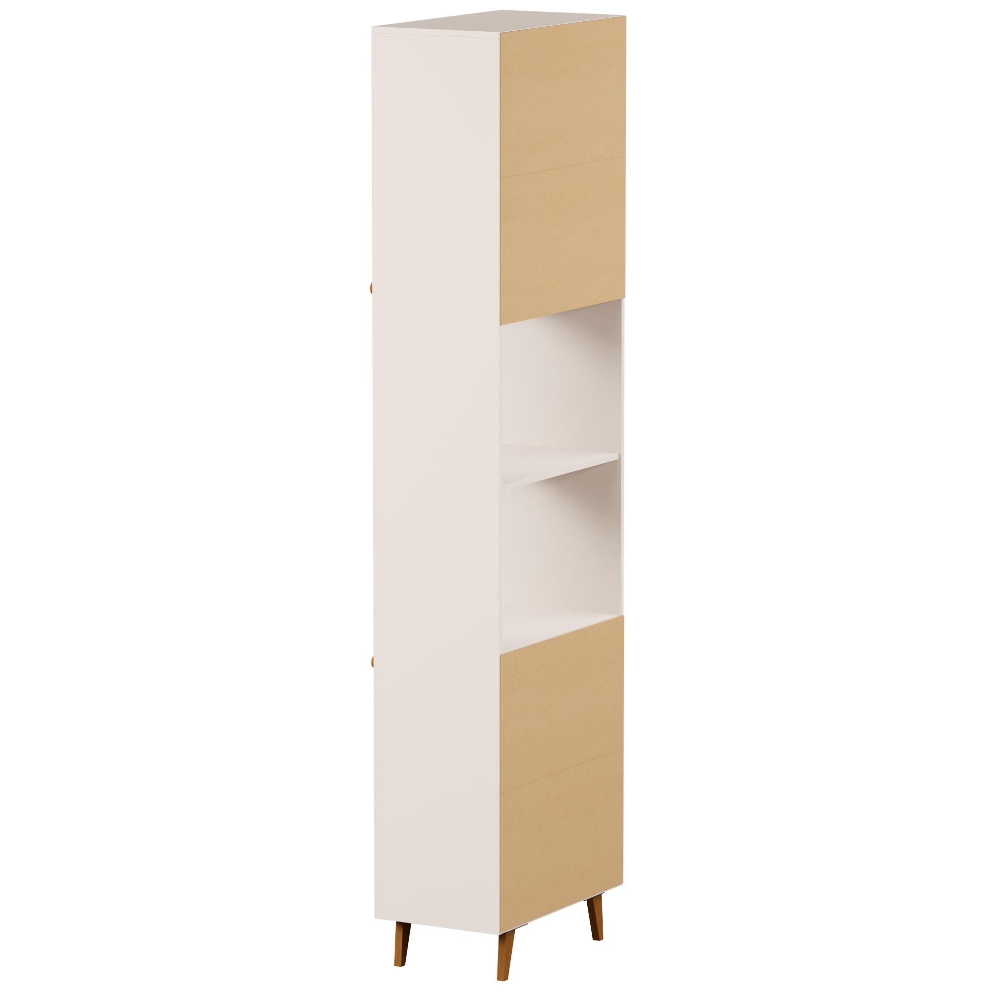 PANELEIRO 2 PORTAS 60 CM X 2,21 M LIN NOZES/BEGE | Tok&Stok