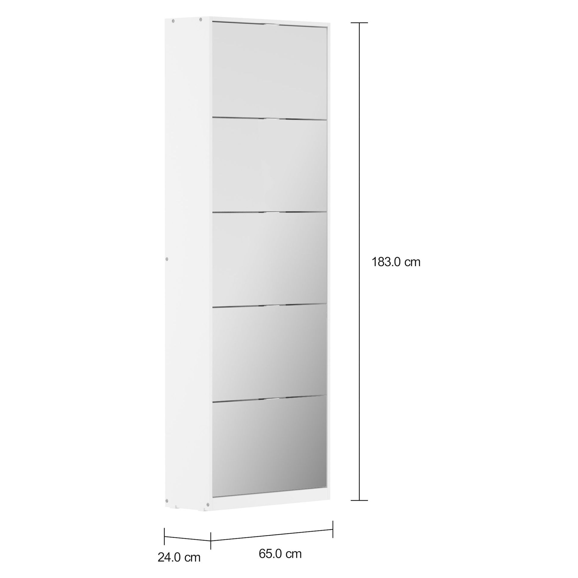 PISO-PAREDE-5-PORTAS-BASCULANTES-FAMILY-MIRROR-BRANCO-PRATA-FAMILY_MED0