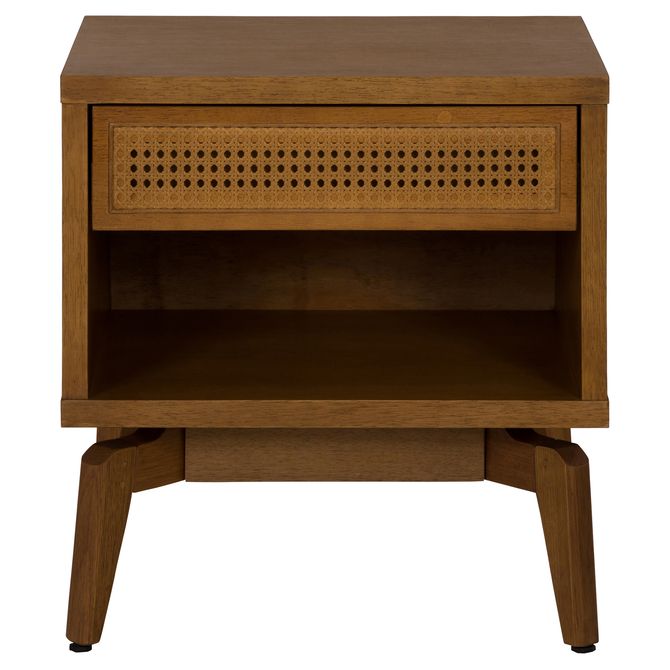 Mesa De Cabeceira 1 Gaveta Com Palhinha Ares