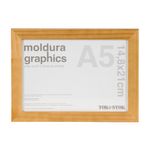Garapa - MOLDURA A5 14 CM X 21 CM GRAPHICS