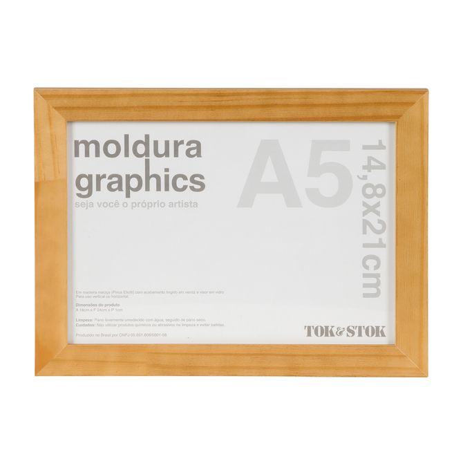 Moldura A5 14 Cm X 21 Cm Graphics
