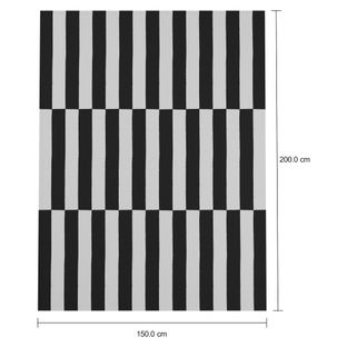 Imagem com medidas do produto TAPETE 1,50 M X 2 M ZEBRE