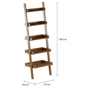 Imagem com medidas do produto ESTANTE 70 CM X 2,08 M MANGOOD