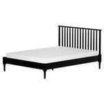 Preto - CAMA DE CASAL 1,38 M SKAND