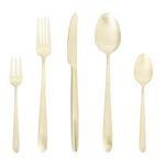 Ouro - FAQUEIRO 30 PEÇAS PARA 6 PESSOAS VIENA