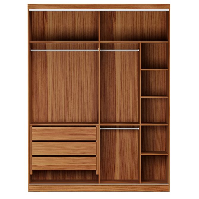 Estrutura De Guarda-Roupa 2 Portas Friz